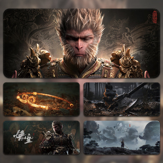 Black Myth: Wukong-themed mouse pads in various sizes